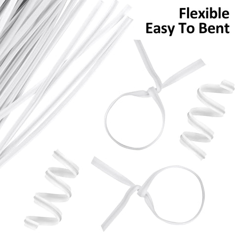 Oligei wire and cable ties tidy cords with bendable hold.