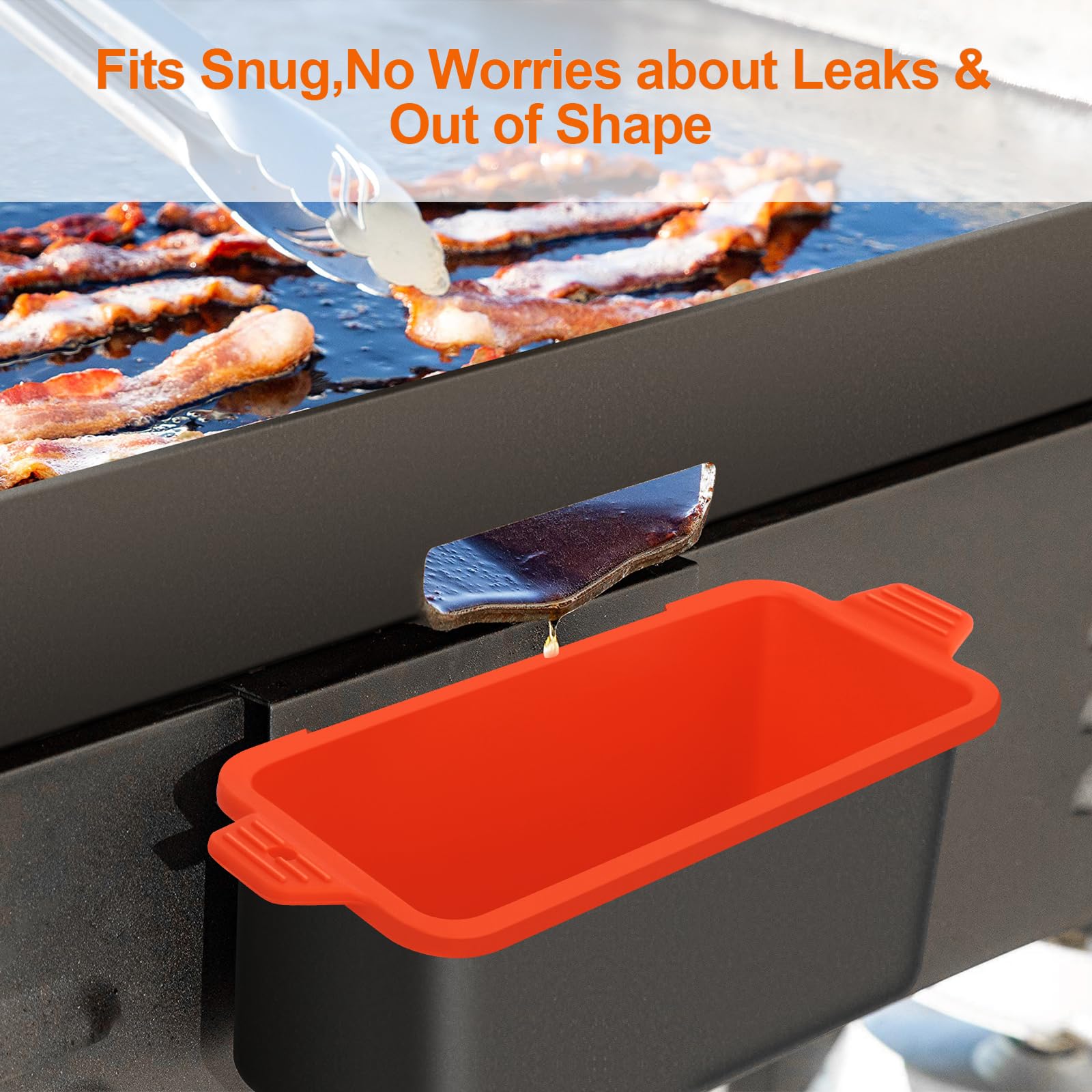 Oliggive liner fits 22-inch Blackstone, reduces mess and waste.