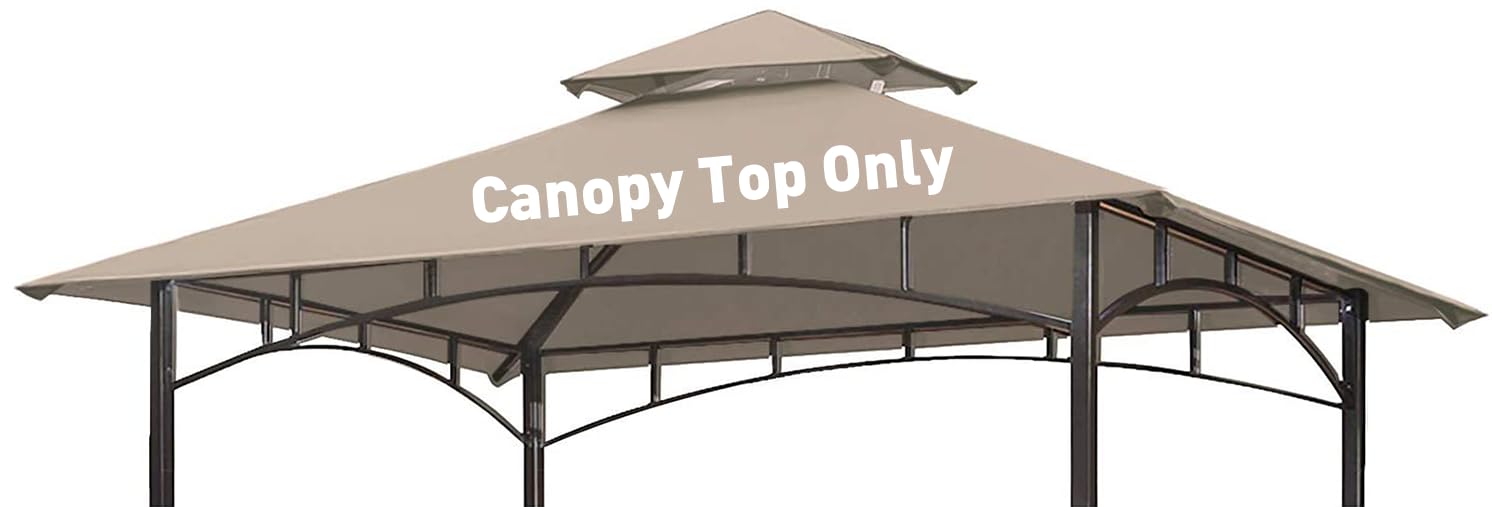 OLILAWN grill gazebo canopy fit for L-GG001PST-F, precise replacement for outdoor shelter