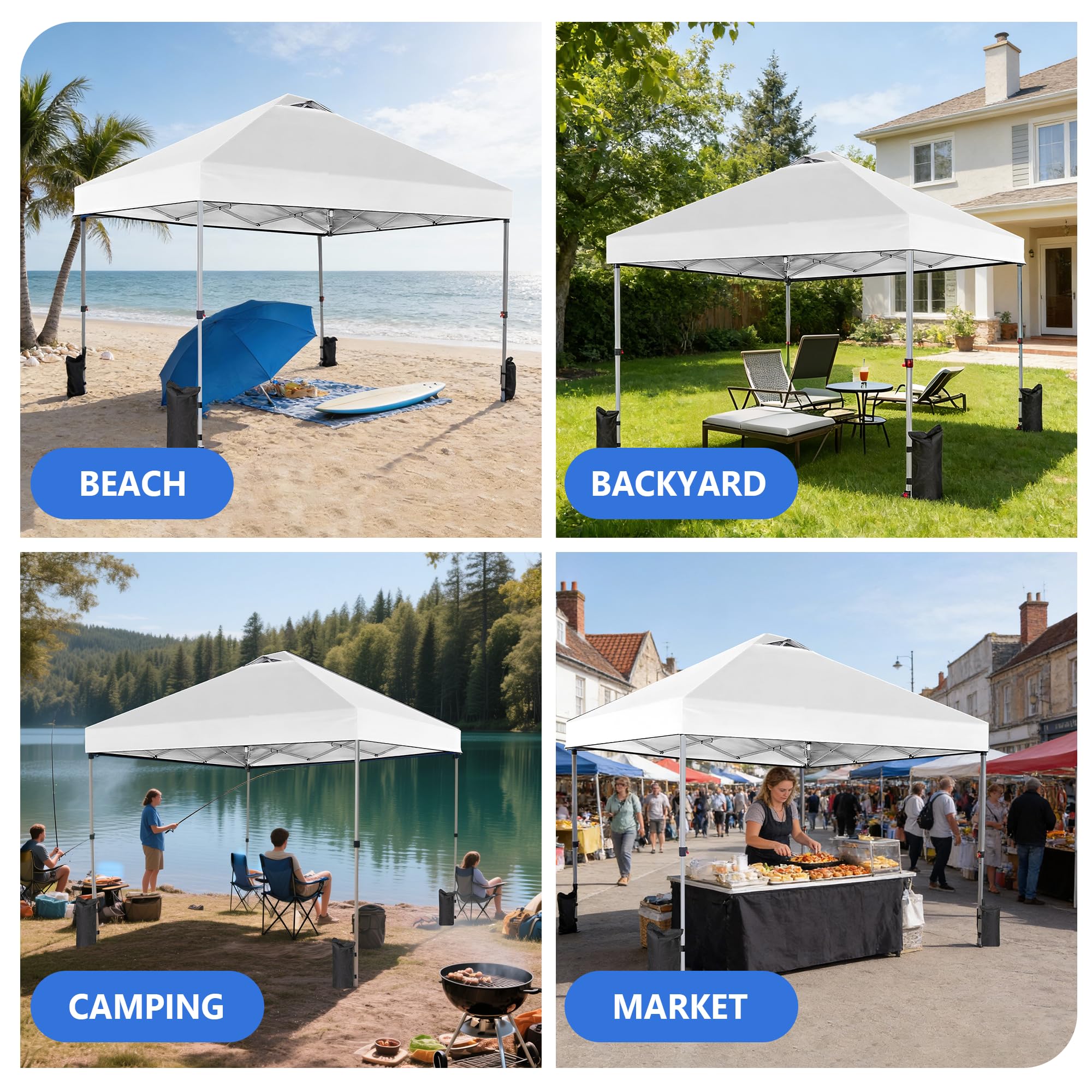 OLIXIS canopy ideal for beach, market, or backyard gatherings