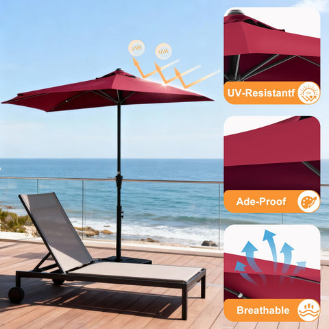 OLIXIS iron pole with anti-rust coating boosts durability