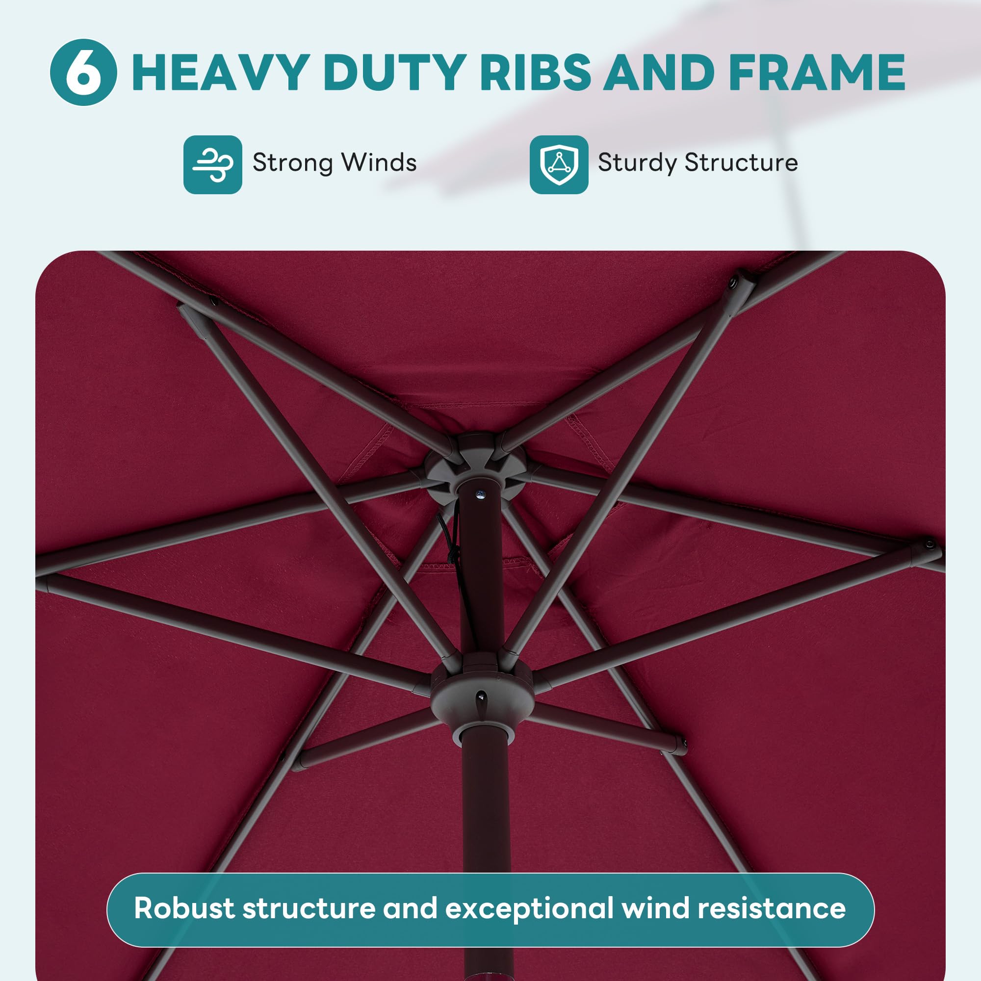 OLIXIS ventilated canopy design promotes airflow for cooler comfort outdoors