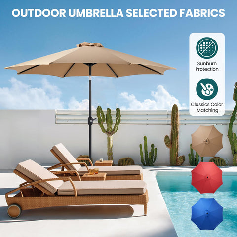 OLIXIS waterproof, fade-resistant fabric resists weather and color fade