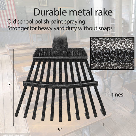 Oliynedy rustproof old-school steel construction for durable yard use.