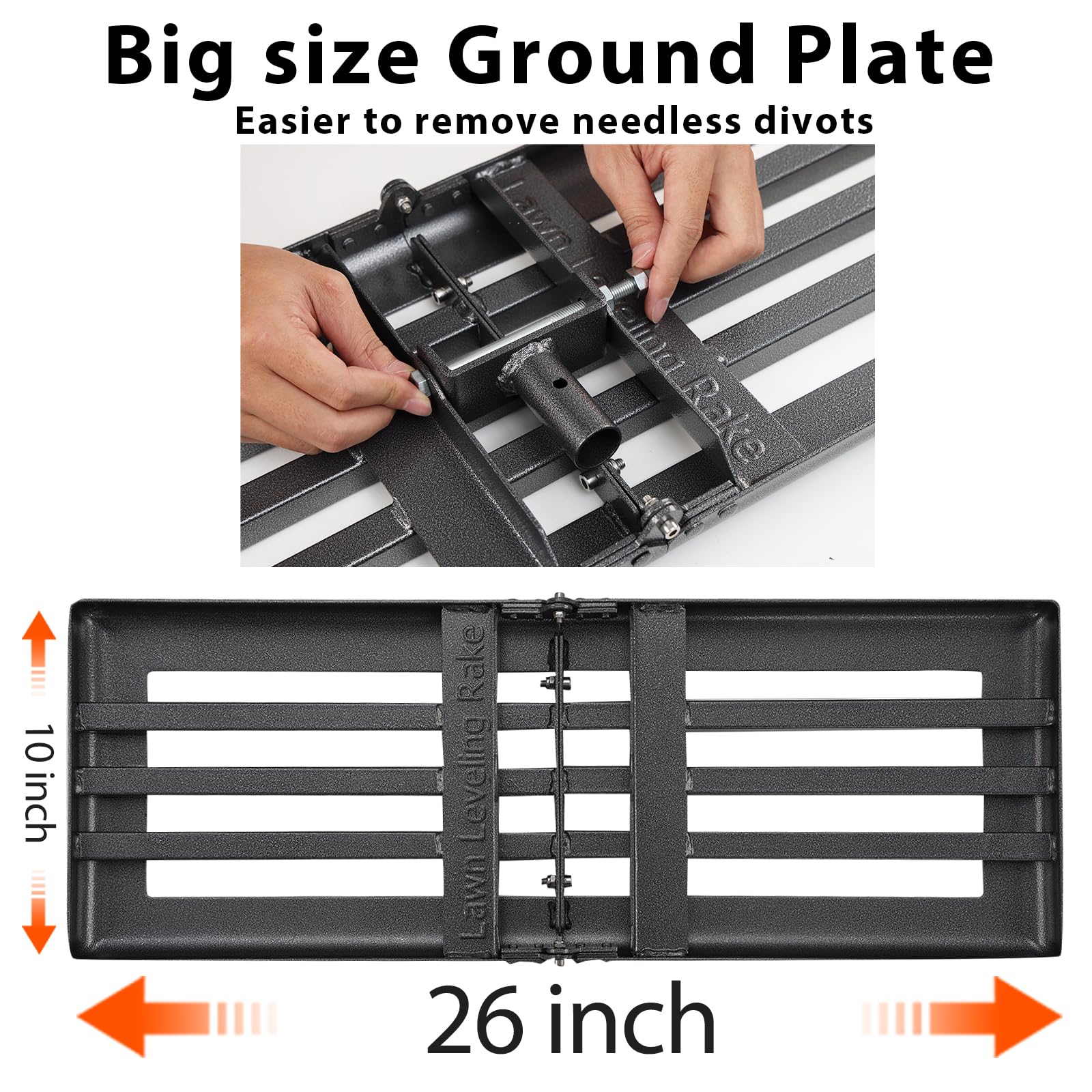 Oliynedy stainless steel blade delivers durability for garden work.