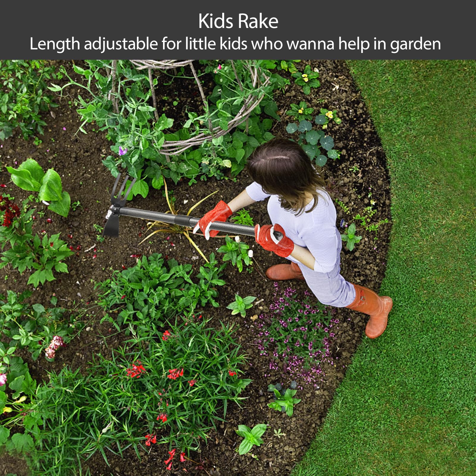 Oliynedy thickened plastic handle top for durable grip and cushioned feel.