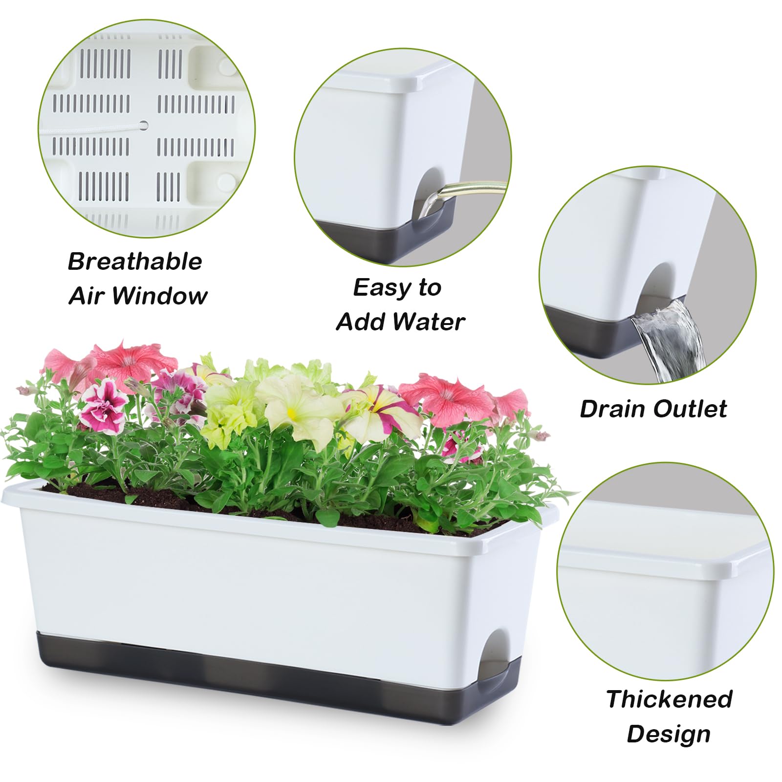 Oliz absorbent cotton rope wick for steady watering and healthy roots.
