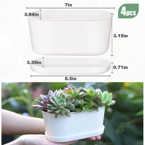 Oliz durable PP planters resist sun and maintain shape