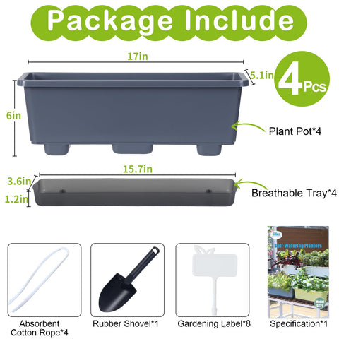 Oliz durable PP material planter built to last outdoors.