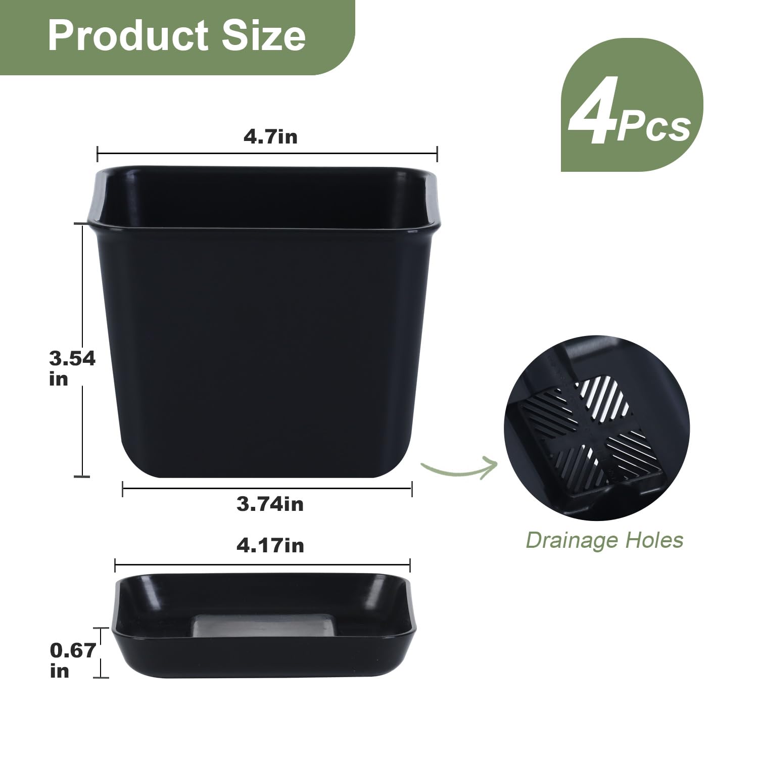 Oliz planter with water reservoir for consistent moisture.