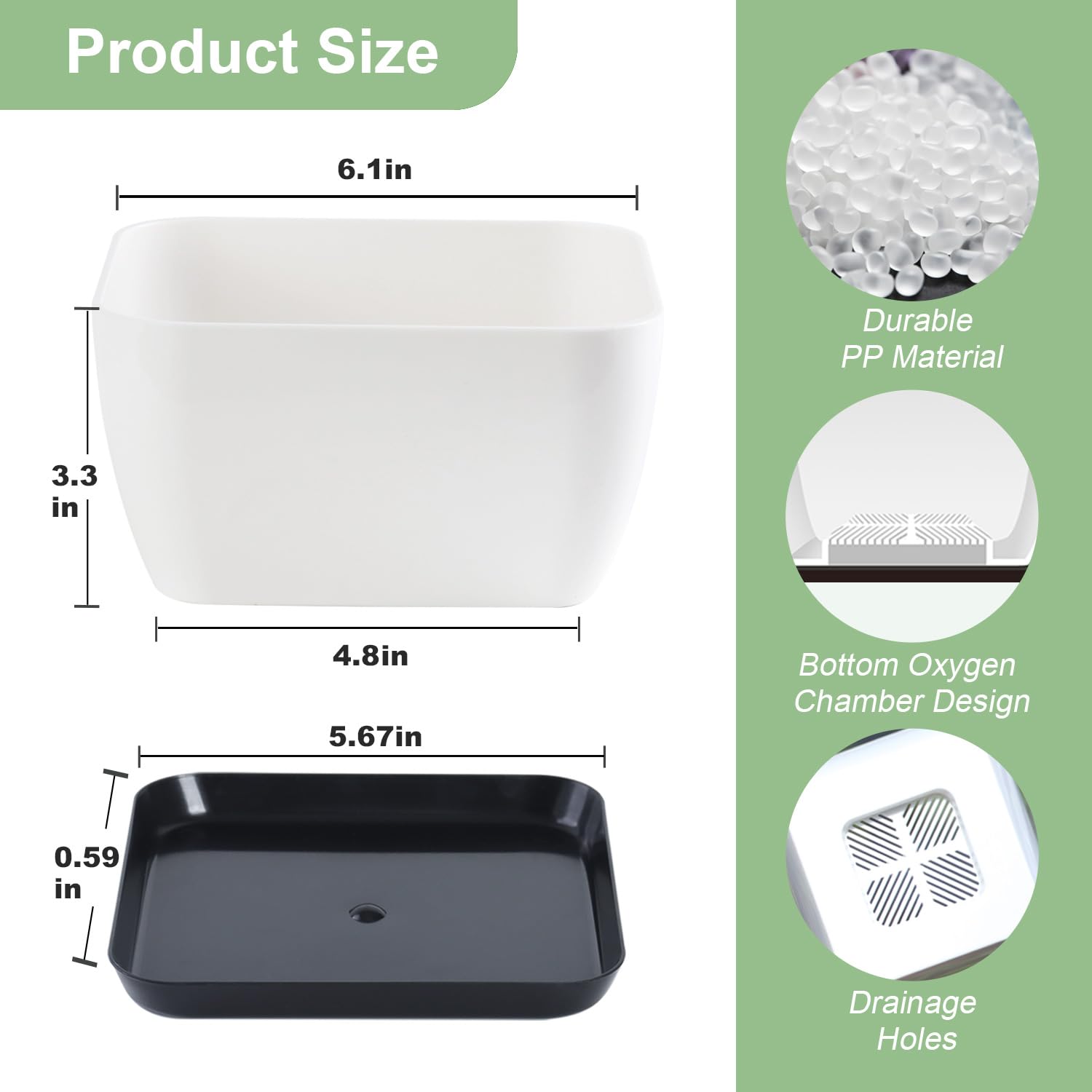 Oliz off-white planter with smooth jade-like finish for modern decor.