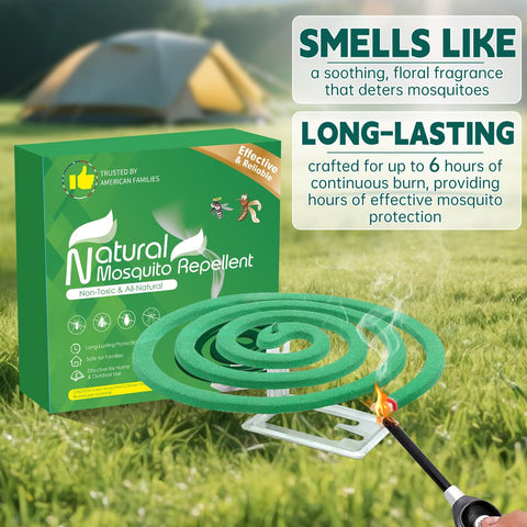 Olougda camping and garden use showing portable outdoor insect protection.