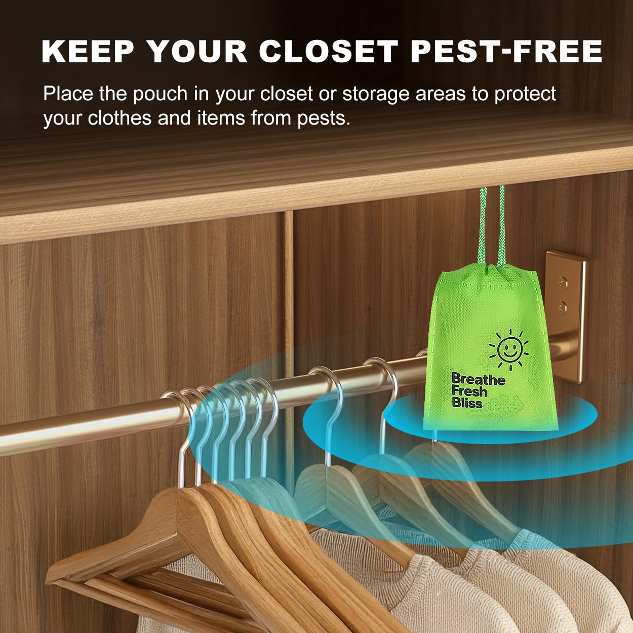 Olougda pouch in drawer protects stored items during travel and storage.