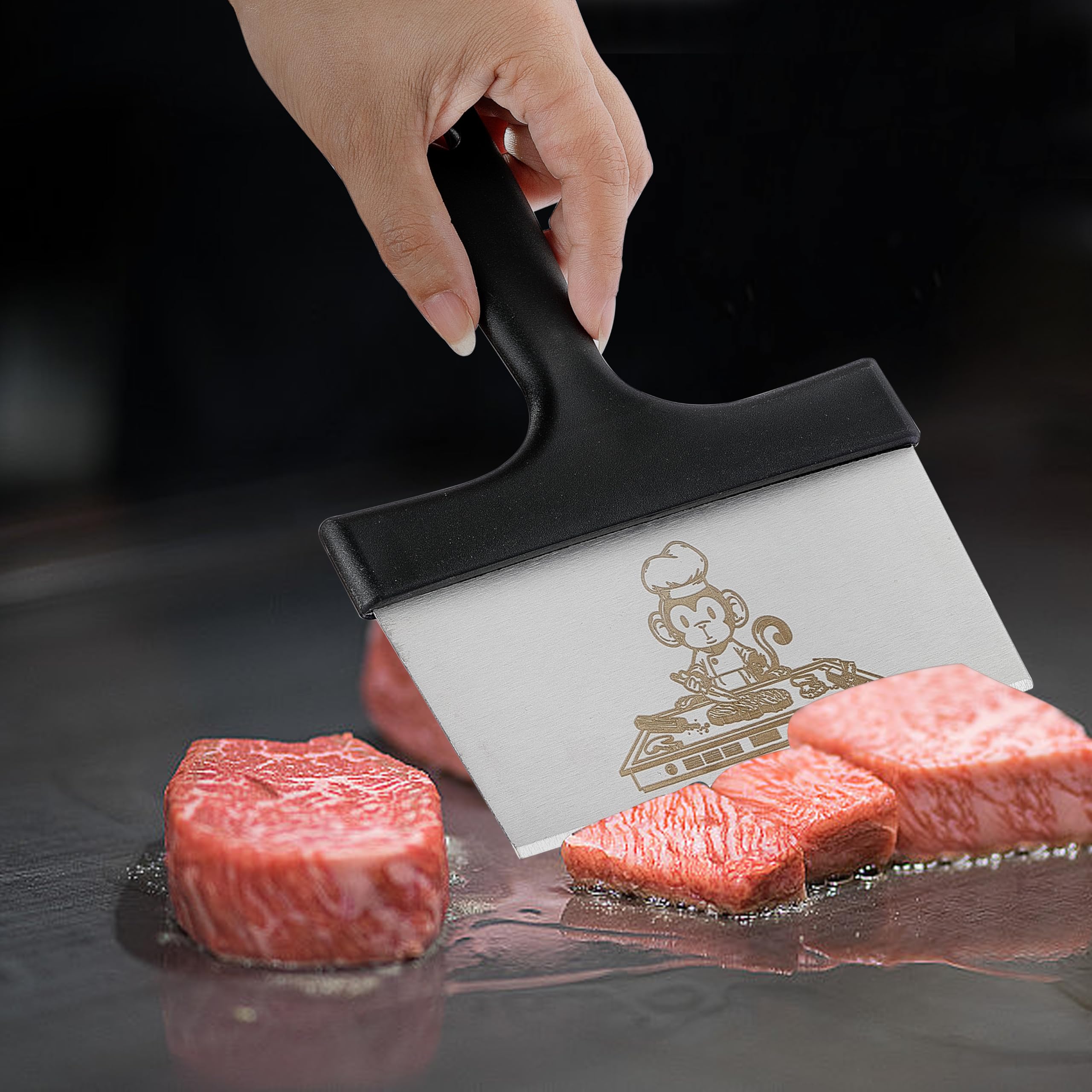 Dual-use design enabling cooking and cleaning workflows