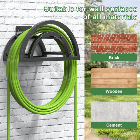 OLV easy-assembly hose holder with clear instructions saves setup time.