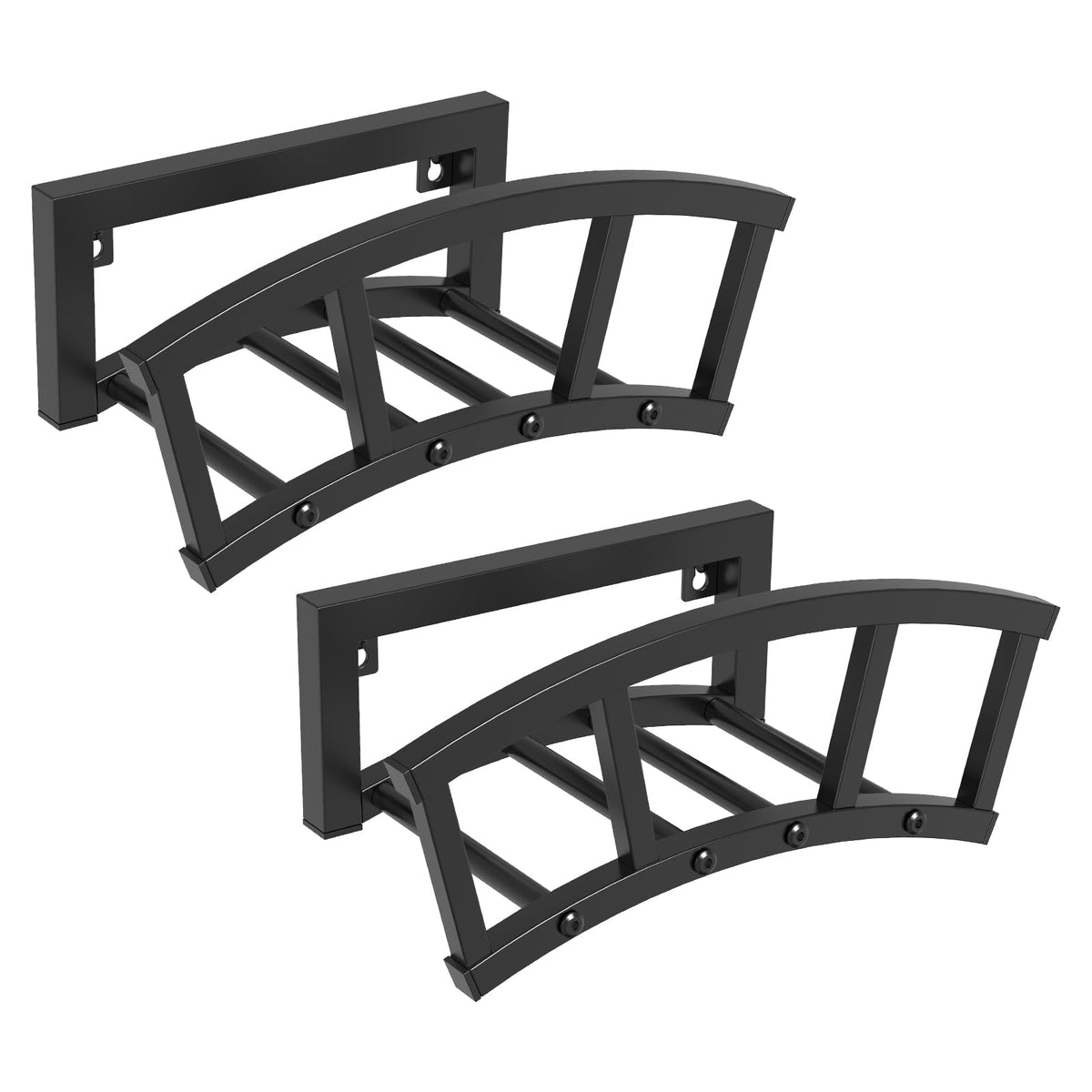 OLV garden hose holder wall mounted with 125 ft capacity for tidy outdoor storage.