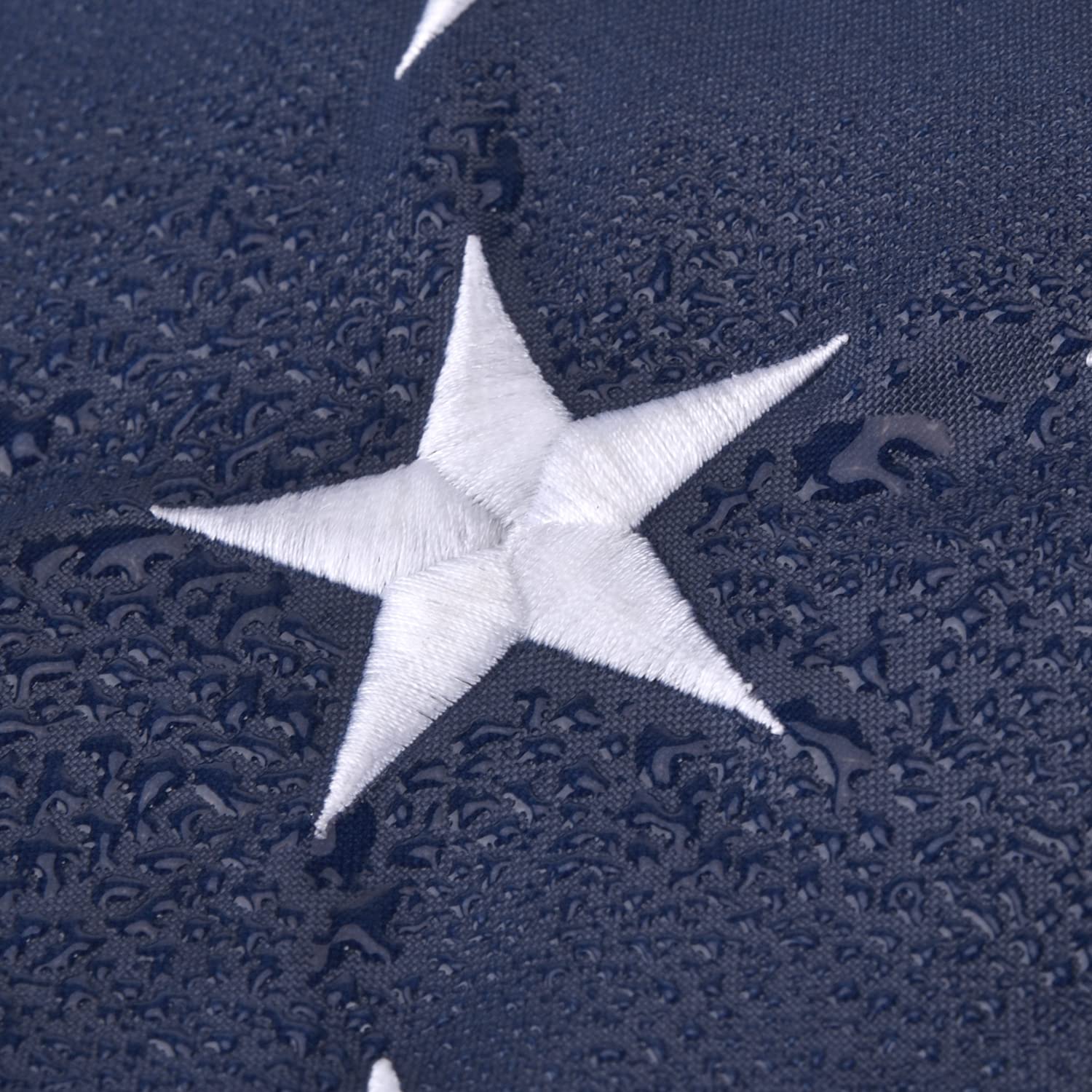 Olycole American flag reinforced stitching resists fraying during year-round use.