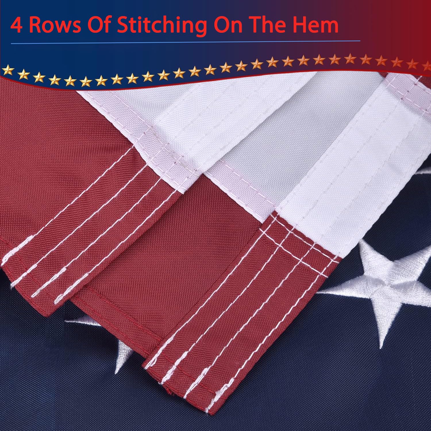 Olynese flag features fade-resistant color in bright sun.
