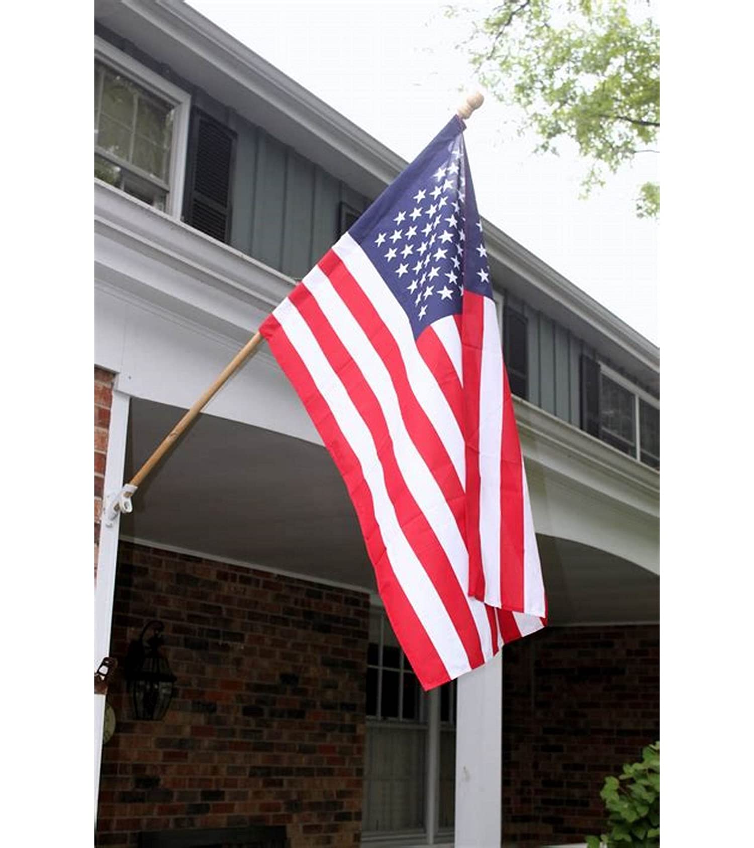 OLYNIK American flag sleeve area illustrating installation ease