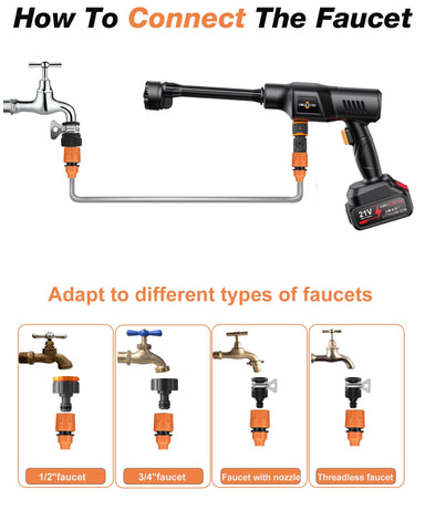 OMGEXTRD 1.8 GPM flow supports efficient washing on various surfaces.