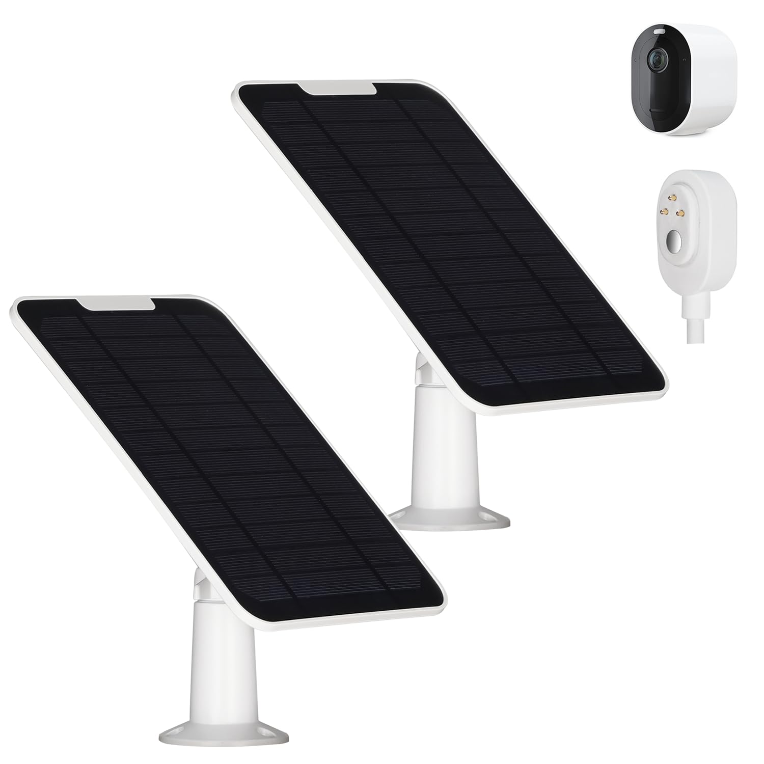Omiention solar panel with Arlo compatibility for reliable outdoor power