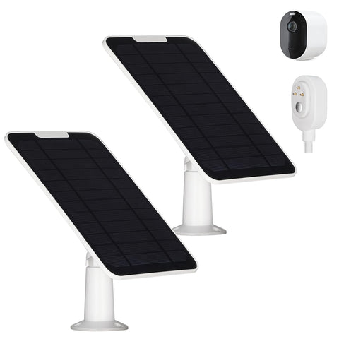 Omiention solar panel with Arlo compatibility for reliable outdoor power
