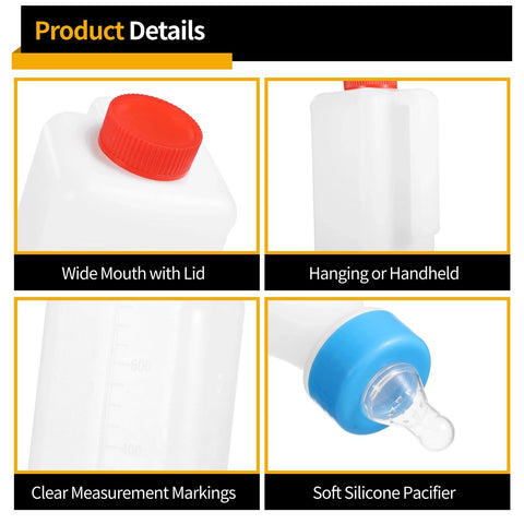 OMISTAR hang upside down feeding bottle for stable, hands-free operation