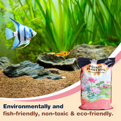 Omitgoter Aquatic Soil delivers long-term slow-release nutrients for steady growth.