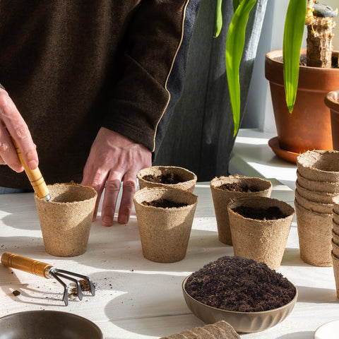 Omitgoter peat moss helps balance acidic pH for acid-loving plants.
