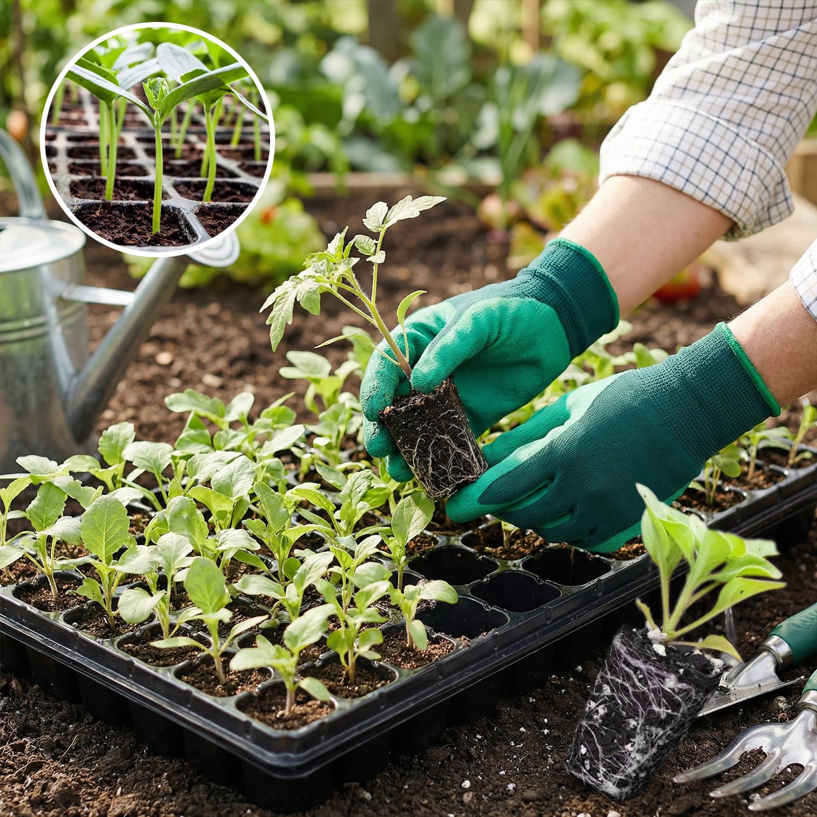 Omitgoter seed germination tray ideal for vegetables and herbs.