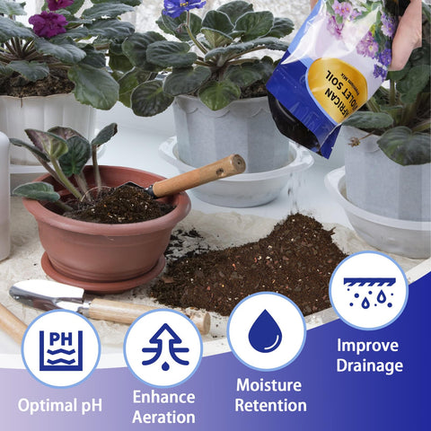 Omitgoter soil bag label closeup—premium organic matter for vigorous growth.