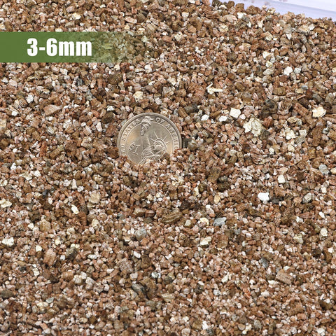 Omitgoter vermiculite pour-over potting mix helps maintain moisture.