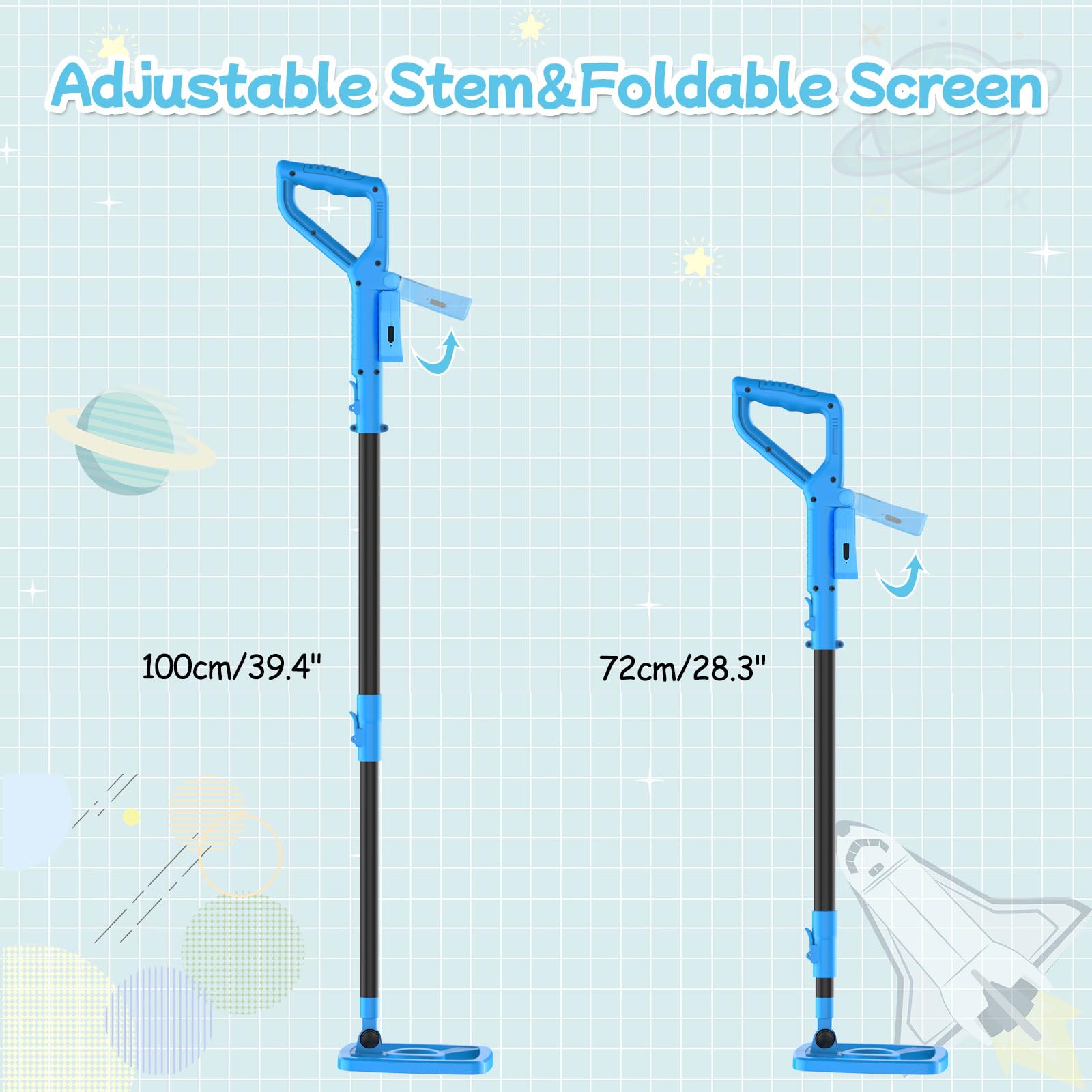 OMMO foldable coil and screen for easy packing and travel