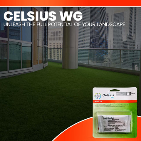 OMNI DEPOT Celsius WG performs in high temperatures without burning grass