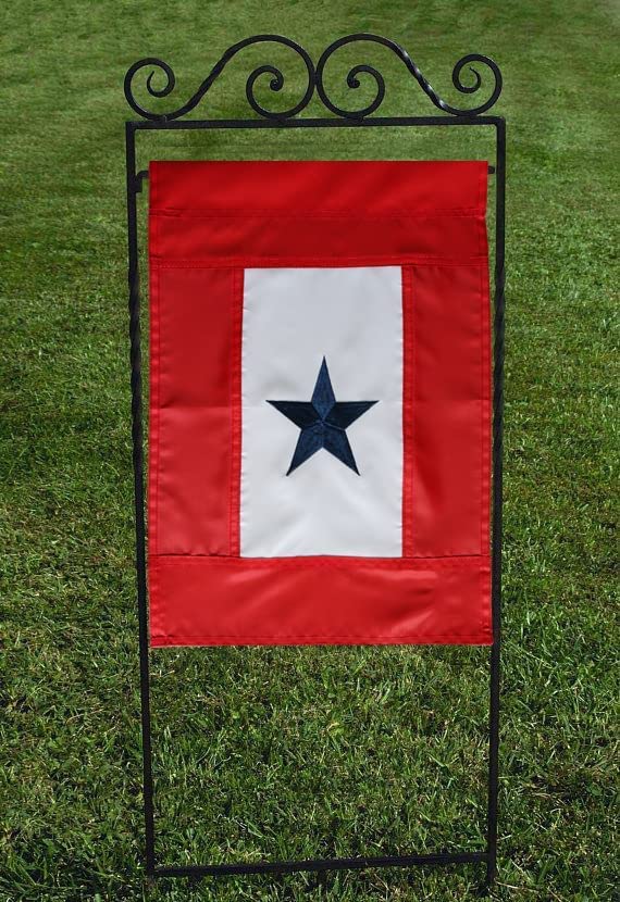 Omnisexual service member garden banner suitable as a thoughtful gift.