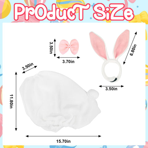 On-Airstore rabbit ears headband secures a cute look on lawn geese.