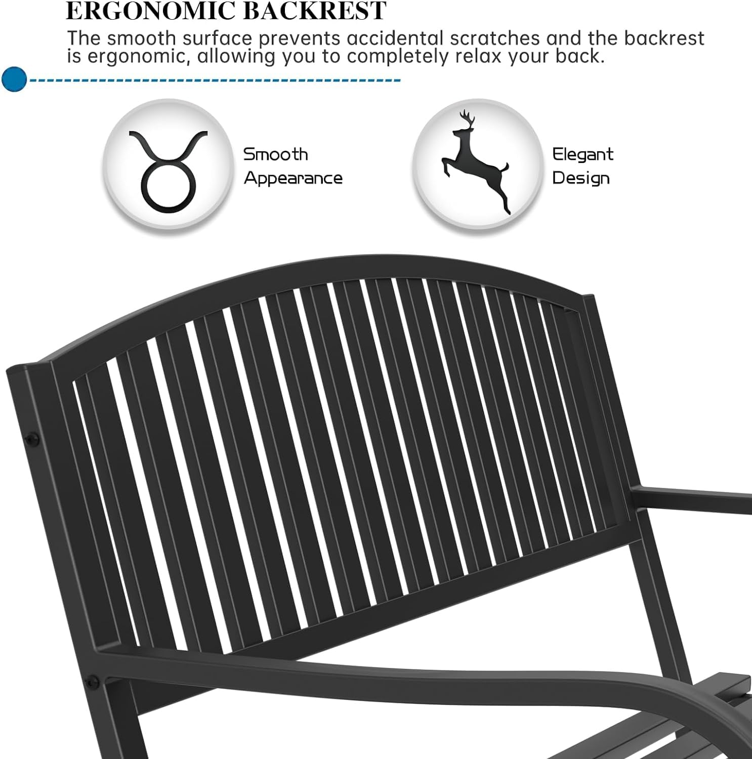 On Shine anti-rust powder coating texture emphasizes weatherproof protection
