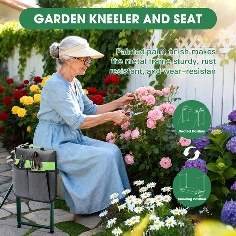 Onadak reinforced support legs enhance balance on uneven ground.