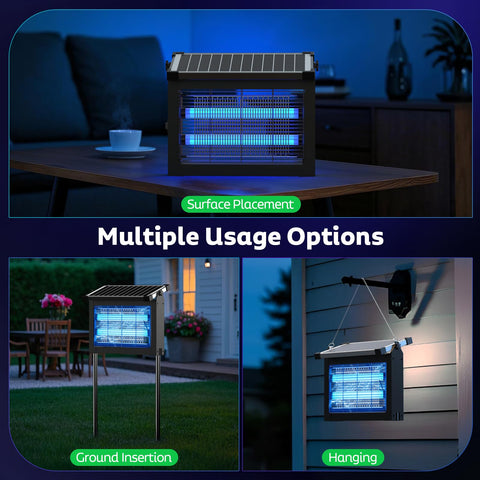 OnBeam bug zapper safety mesh protecting children and pets