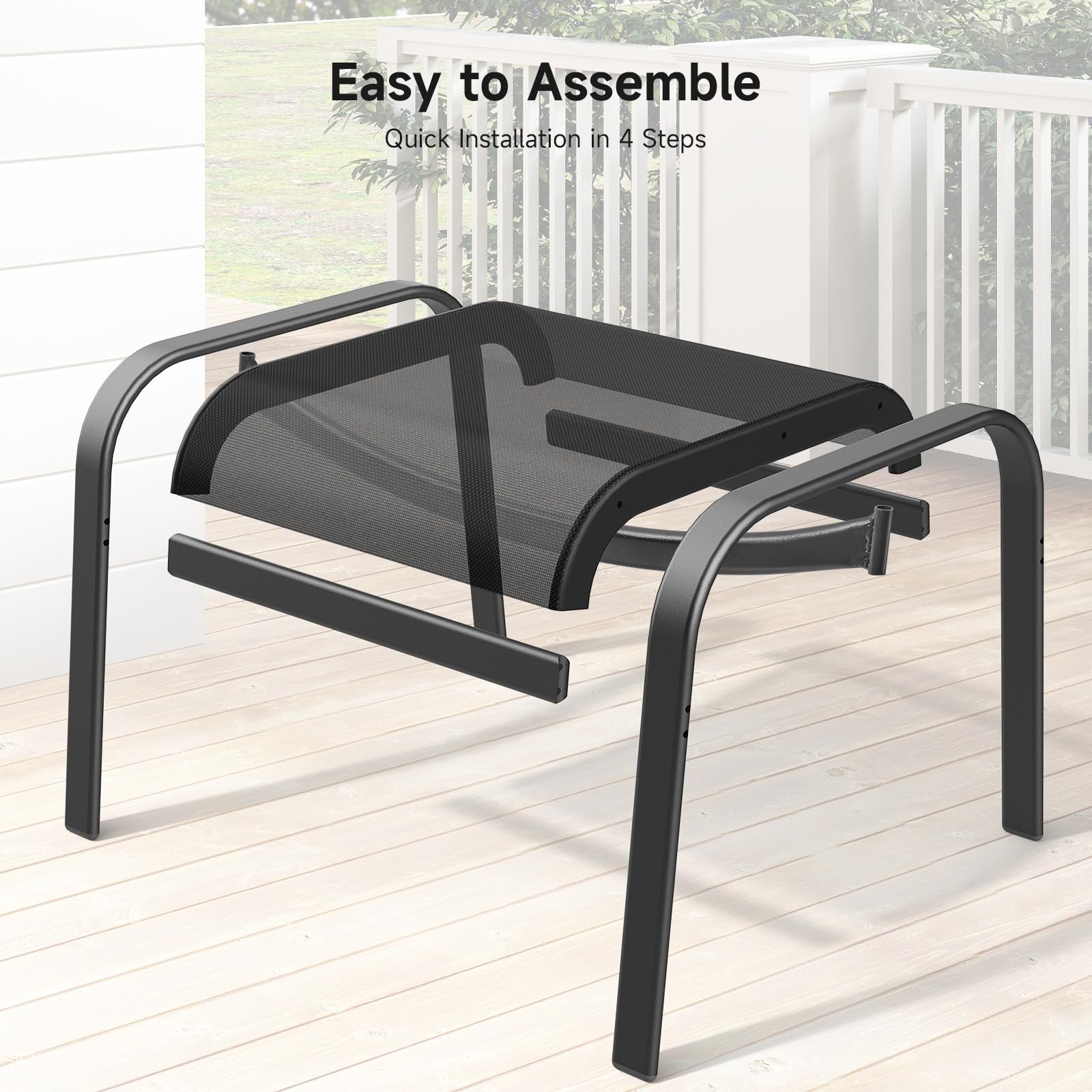 ONBRILL easy 4-part assembly with labeled parts.