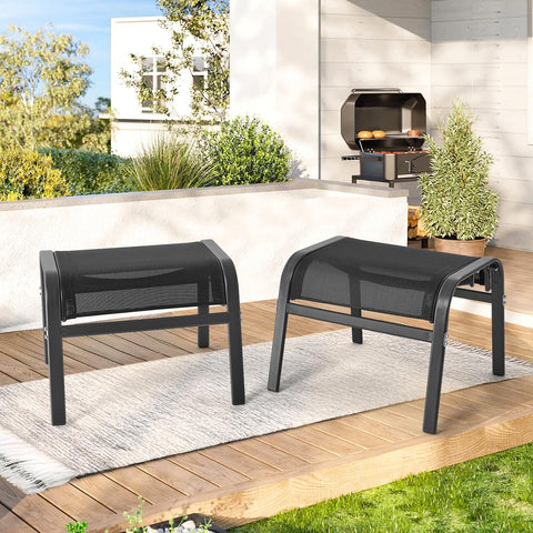 ONBRILL footrests suit patios, balconies, poolside, and indoors.