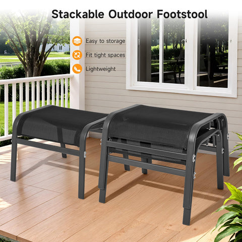 ONBRILL oversized surface (22x22) relieves leg pressure.