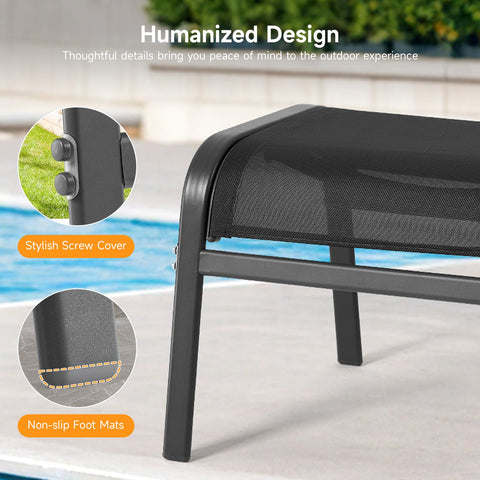 ONBRILL weather-ready build handles sun exposure without fading.