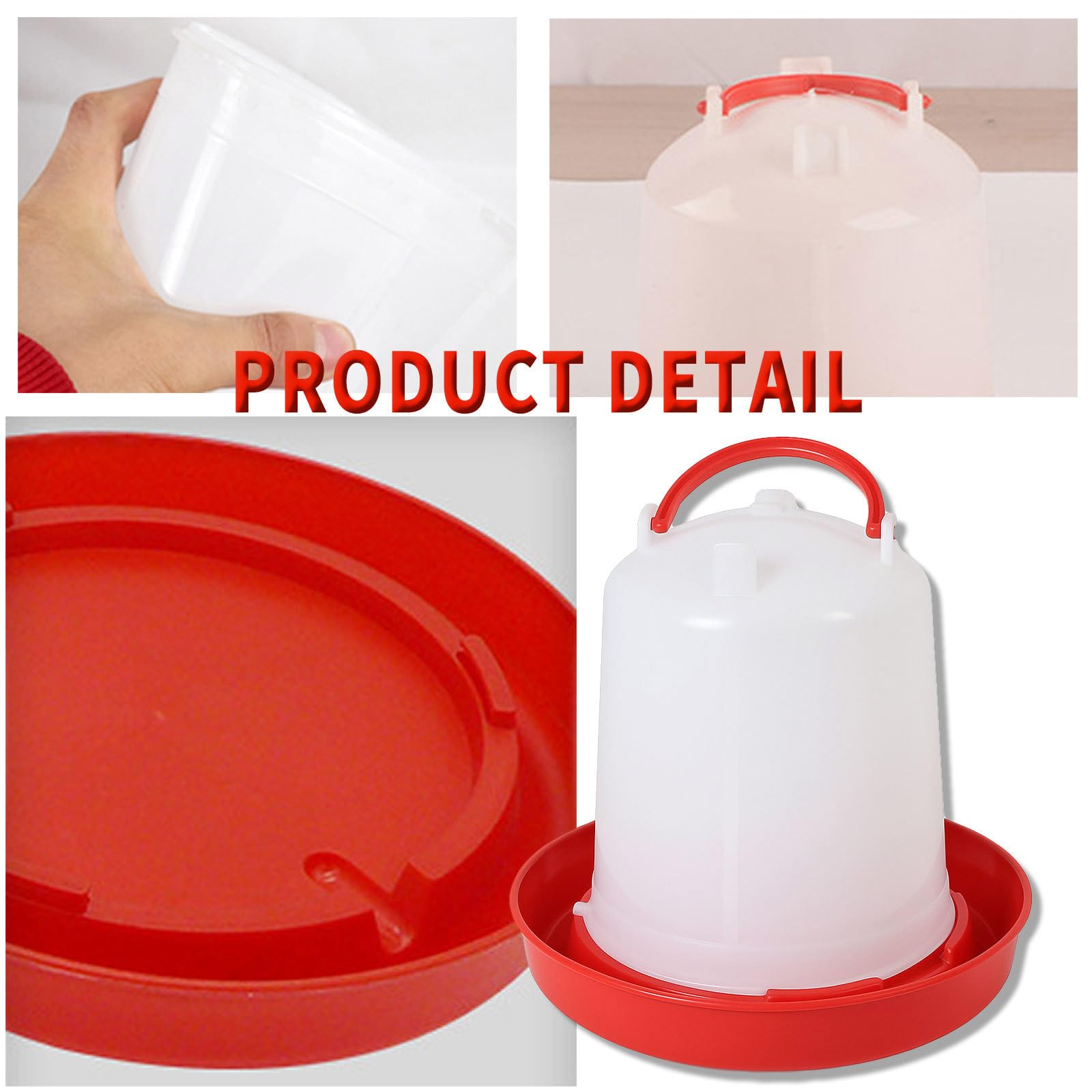 Oncpcare wide-mouth transparent water container for quick refills and monitoring levels.