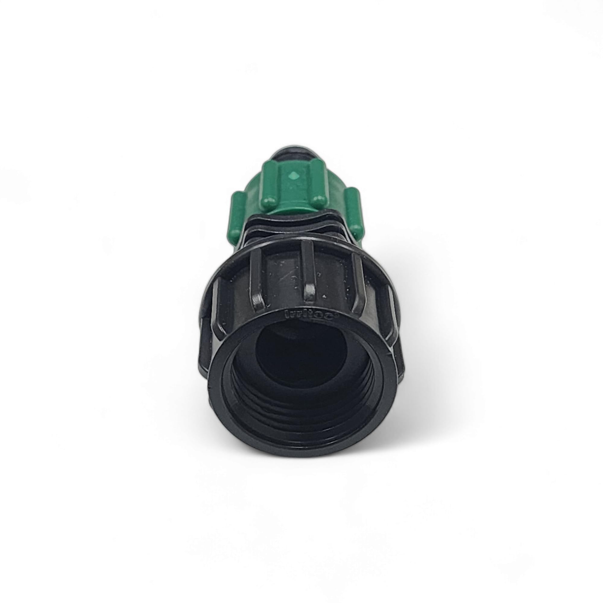 One Stop Outdoor universal Perma-Loc connector provides reliable tie-in for 5/8 to 16 mm tubing