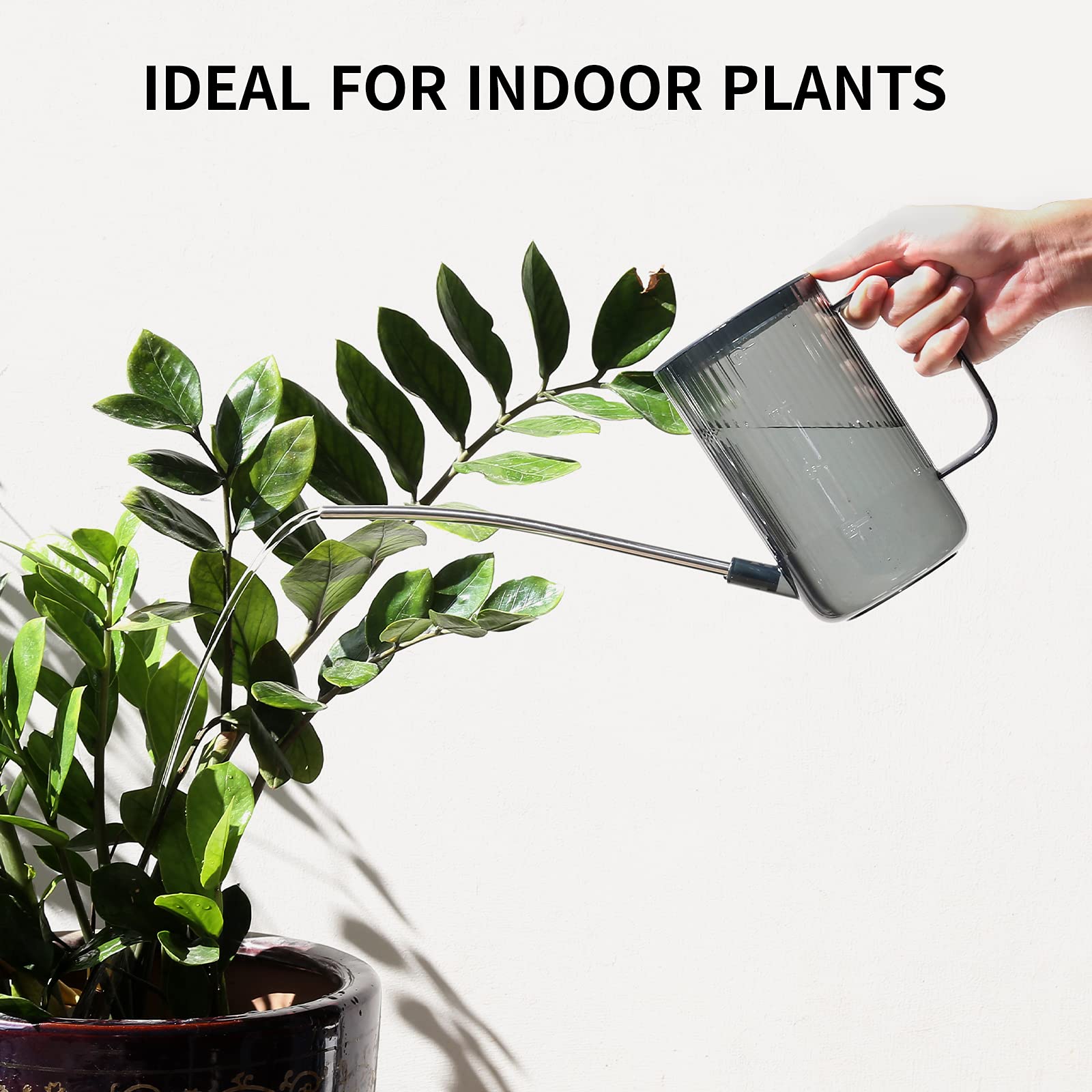 ONEDONE detachable-spout watering can for compact storage