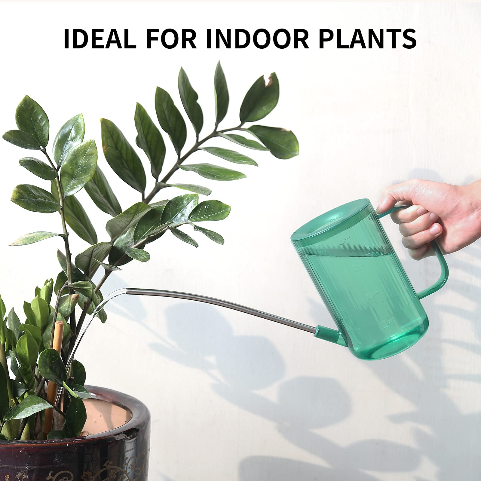 ONEDONE watering can with detachable spout for easy storage and cleaning.