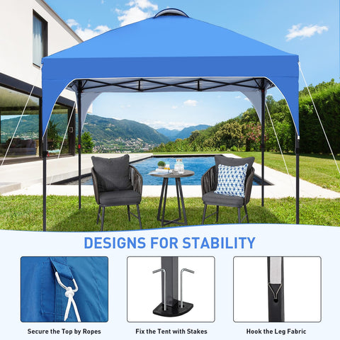 Oneofics 10x10 canopy top cover provides weather resistant shelter