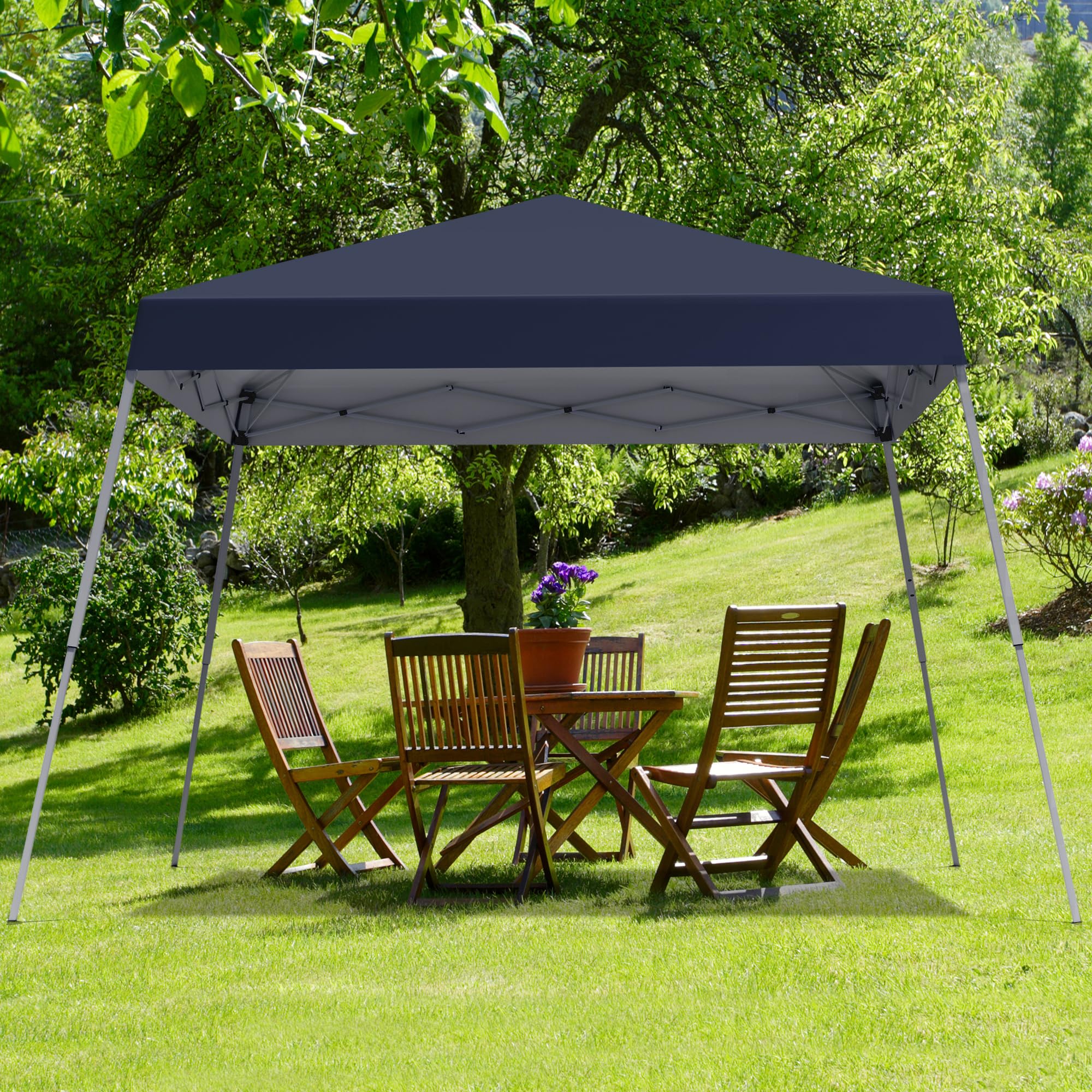 Oneofics canopy carrying bag portable for easy transport and storage.