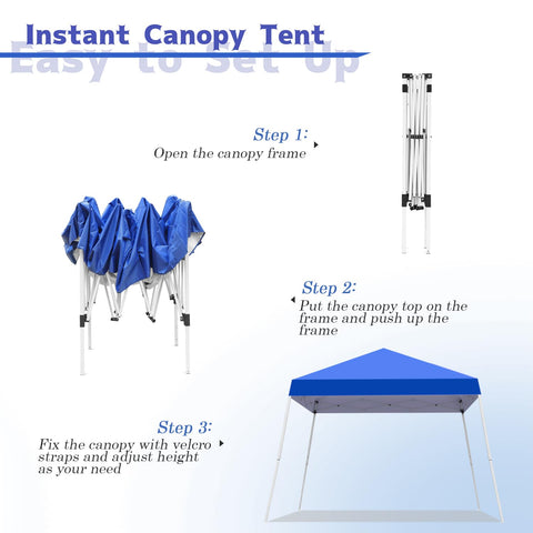 Oneofics canopy sturdy folding frame supports reliable shade in windy outdoor spaces.